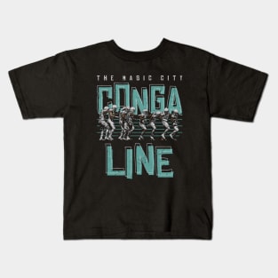 Tyreek Hill Miami Conga Line Kids T-Shirt